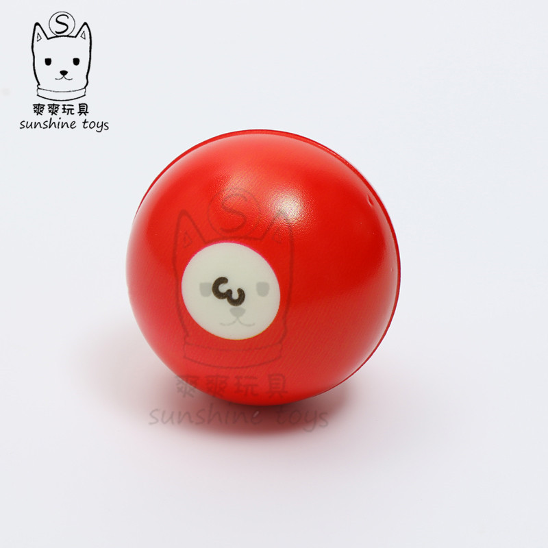 Cross-Border Supply 6.3cm Children Education Table Tennis Foam Sponge Pu Toy Mini Children Billiards Wholesale Customization Cross-Border Supply 6.3cm Children Education Table Tennis Foam Sponge Pu Toy Mini Children Billiards Wholesale Customization