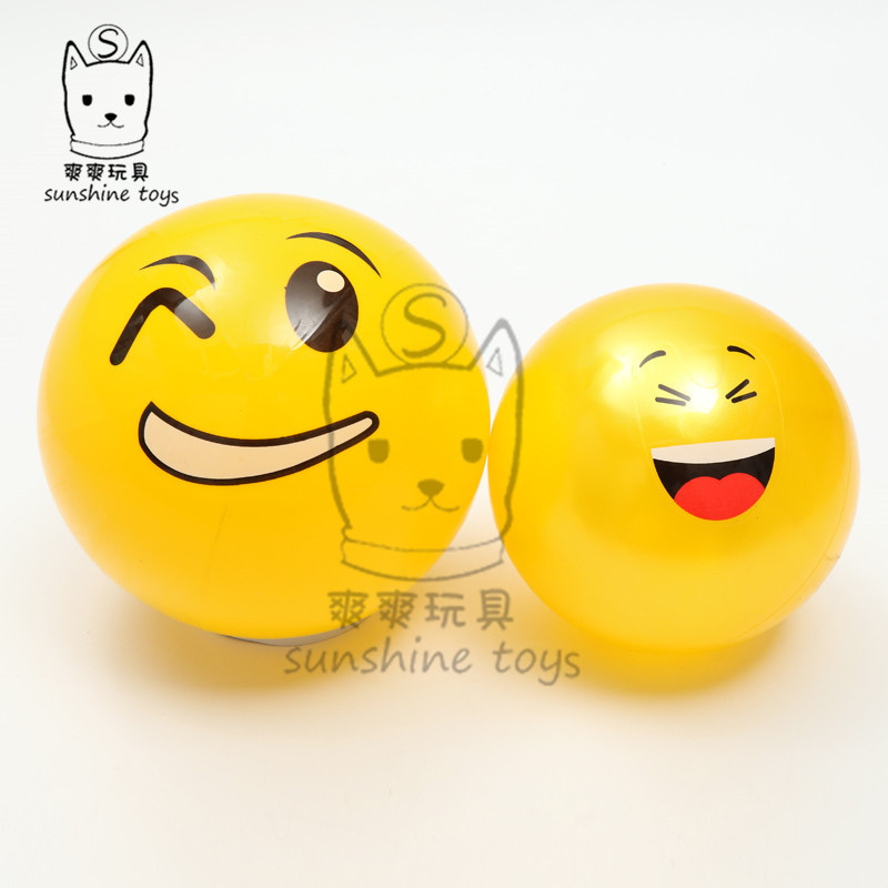 PVC ball yellow expression Children Inflatable Toy ball Kindergarten Baby Ball Bounce Ball Beach volleyball Manufacturers PVC ball yellow expression Children Inflatable Toy ball Kindergarten Baby Ball Bounce Ball Beach volleyball Manufacturers