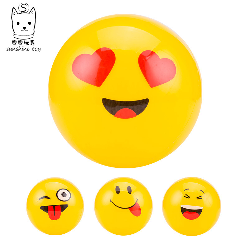 PVC ball yellow expression Children Inflatable Toy ball Kindergarten Baby Ball Bounce Ball Beach volleyball Manufacturers PVC ball yellow expression Children Inflatable Toy ball Kindergarten Baby Ball Bounce Ball Beach volleyball Manufacturers