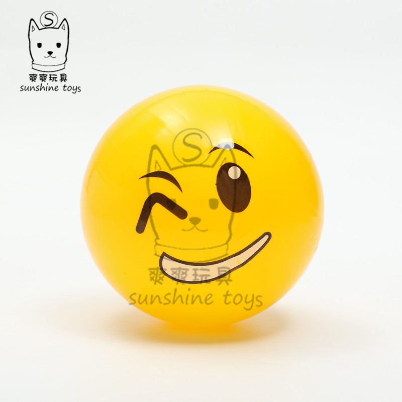 PVC ball yellow expression Children Inflatable Toy ball Kindergarten Baby Ball Bounce Ball Beach volleyball Manufacturers PVC ball yellow expression Children Inflatable Toy ball Kindergarten Baby Ball Bounce Ball Beach volleyball Manufacturers