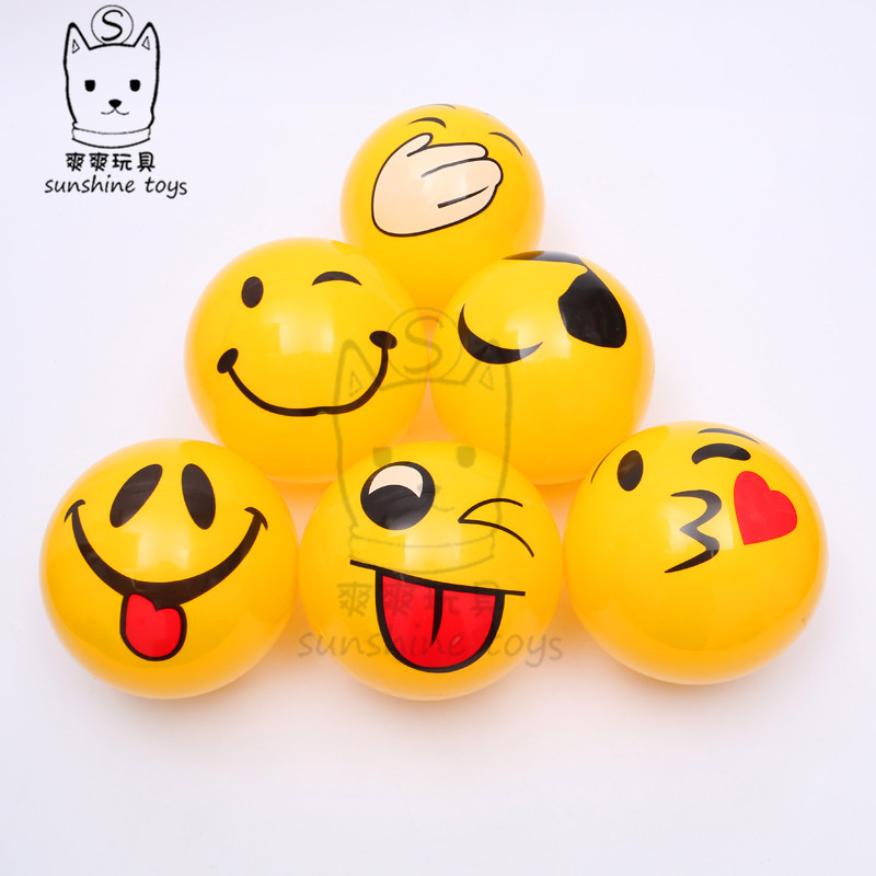 PVC ball yellow expression Children Inflatable Toy ball Kindergarten Baby Ball Bounce Ball Beach volleyball Manufacturers PVC ball yellow expression Children Inflatable Toy ball Kindergarten Baby Ball Bounce Ball Beach volleyball Manufacturers