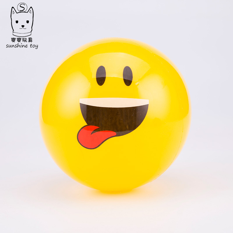 PVC ball yellow expression Children Inflatable Toy ball Kindergarten Baby Ball Bounce Ball Beach volleyball Manufacturers PVC ball yellow expression Children Inflatable Toy ball Kindergarten Baby Ball Bounce Ball Beach volleyball Manufacturers