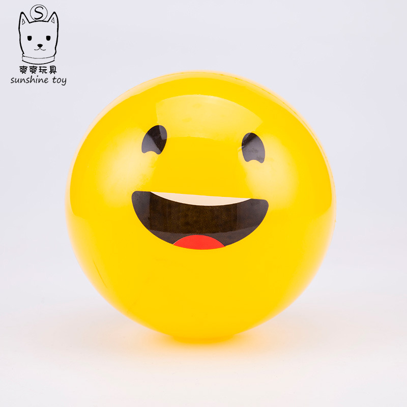PVC ball yellow expression Children Inflatable Toy ball Kindergarten Baby Ball Bounce Ball Beach volleyball Manufacturers PVC ball yellow expression Children Inflatable Toy ball Kindergarten Baby Ball Bounce Ball Beach volleyball Manufacturers