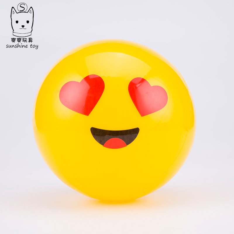 PVC ball yellow expression Children Inflatable Toy ball Kindergarten Baby Ball Bounce Ball Beach volleyball Manufacturers PVC ball yellow expression Children Inflatable Toy ball Kindergarten Baby Ball Bounce Ball Beach volleyball Manufacturers