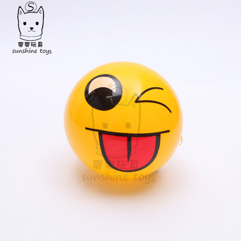 PVC ball yellow expression Children Inflatable Toy ball Kindergarten Baby Ball Bounce Ball Beach volleyball Manufacturers PVC ball yellow expression Children Inflatable Toy ball Kindergarten Baby Ball Bounce Ball Beach volleyball Manufacturers