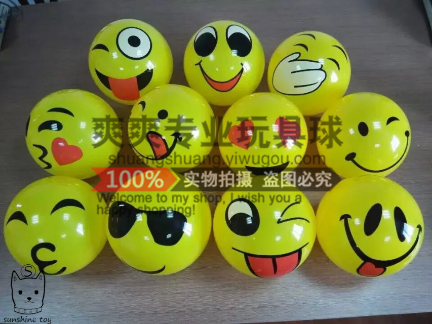 PVC ball yellow expression Children Inflatable Toy ball Kindergarten Baby Ball Bounce Ball Beach volleyball Manufacturers PVC ball yellow expression Children Inflatable Toy ball Kindergarten Baby Ball Bounce Ball Beach volleyball Manufacturers