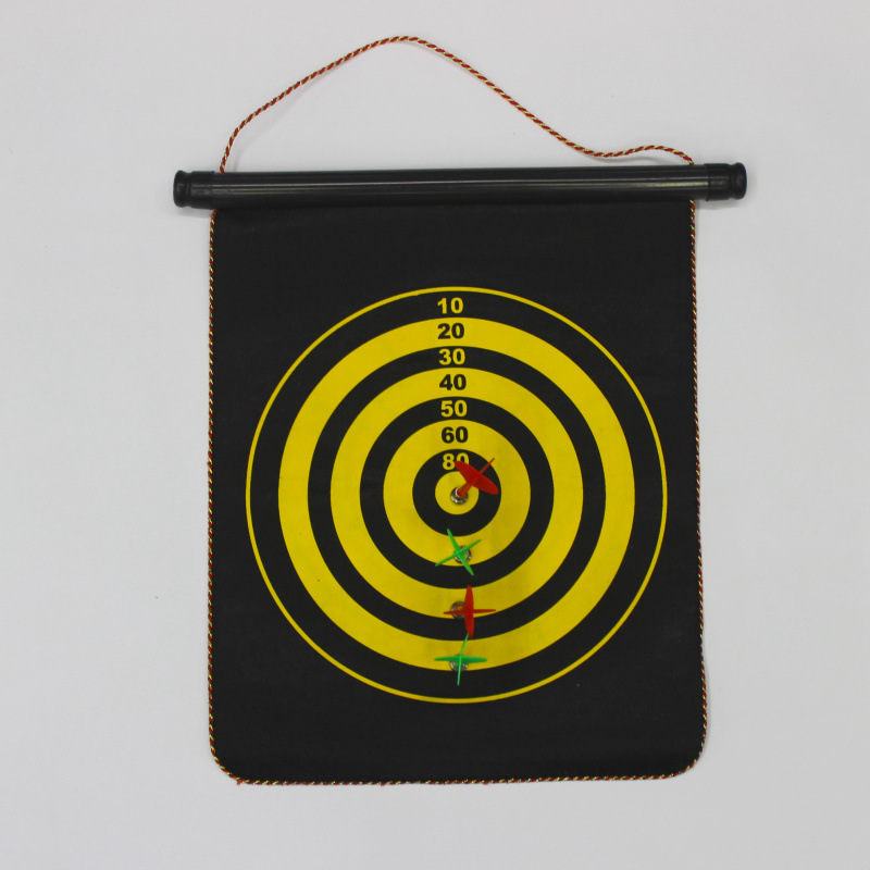 Magnetic Dart Plate Set Flannel Roll Darts 12-Inch 15-Inch 17-Inch Color Box round Barrel Parent-Child Entertainment Toys