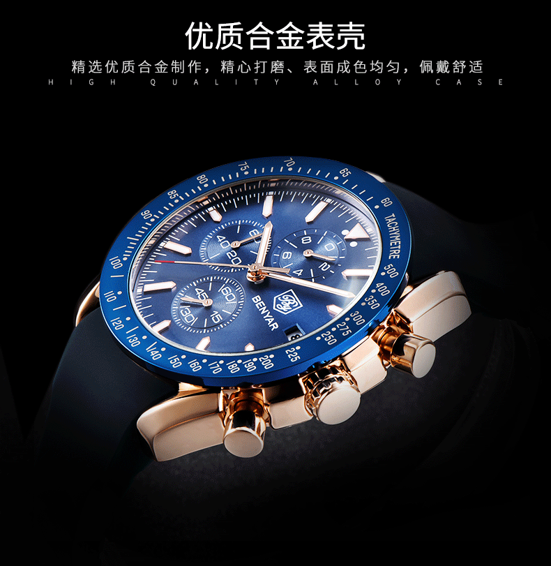 Hot Selling Watch Men's Quartz Watch MultiFunctional Waterproof Sports Fashion Men's Watch Silicone Wrist Watch 5140 Hot Selling Watch Men's Quartz Watch MultiFunctional Waterproof Sports Fashion Men's Watch Silicone Wrist Watch 5140