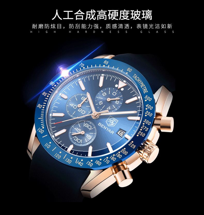 Hot Selling Watch Men's Quartz Watch MultiFunctional Waterproof Sports Fashion Men's Watch Silicone Wrist Watch 5140 Hot Selling Watch Men's Quartz Watch MultiFunctional Waterproof Sports Fashion Men's Watch Silicone Wrist Watch 5140