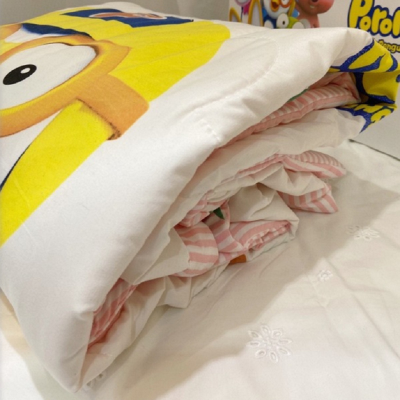 Korean Pororo Children&#039;s Cartoon Summer Quilt Washed Modal Quilt Kindergarten Duvet Nap Duvet One Piece Dropshipping