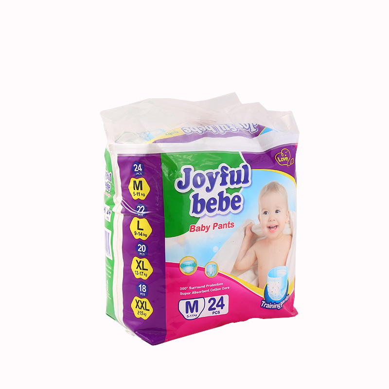 OEM Manufacturer OEM Production and Processing Lightweight Pull up Diaper Foreign Trade Export Dry Super Absorbent Diapers