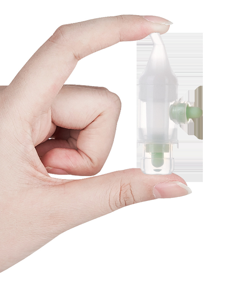 Nasal Aspirator Baby's New Silicone Pump Anti-Backflow Nasal Aspirator Cartoon Bear Nasal Aspirator Factory Direct Sales
