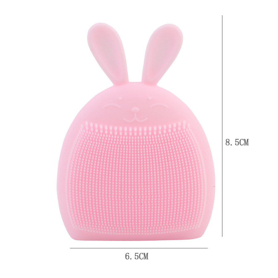 Baby silica gel bath brush Baby bath massage brush manual facial cleanser Douyin facial wash artifact shampoo brush wholesale