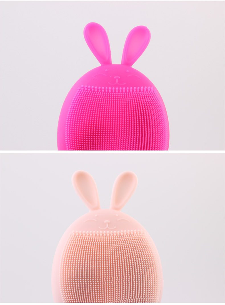 Baby silica gel bath brush Baby bath massage brush manual facial cleanser Douyin facial wash artifact shampoo brush wholesale
