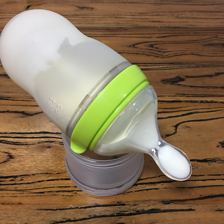 Suitable for Kemoduo Feeding Bottle Straw Nipple Absorbent Nipple Water Changing Cup Baby Bottle Accessories Duckbill Rice Paste Spoon