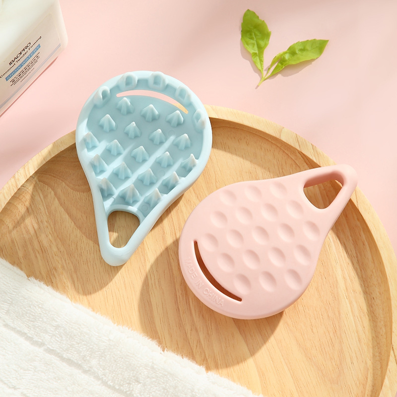 Shampoo Brush Massage Brush Hair Washing Artifact Silicone Hair Washing Comb Head Brush Scalp Anti-Itching Head Scratching Tool Shampoo Brush Massage Brush Hair Washing Artifact Silicone Hair Washing Comb Head Brush Scalp Anti-Itching Head Scratching Tool