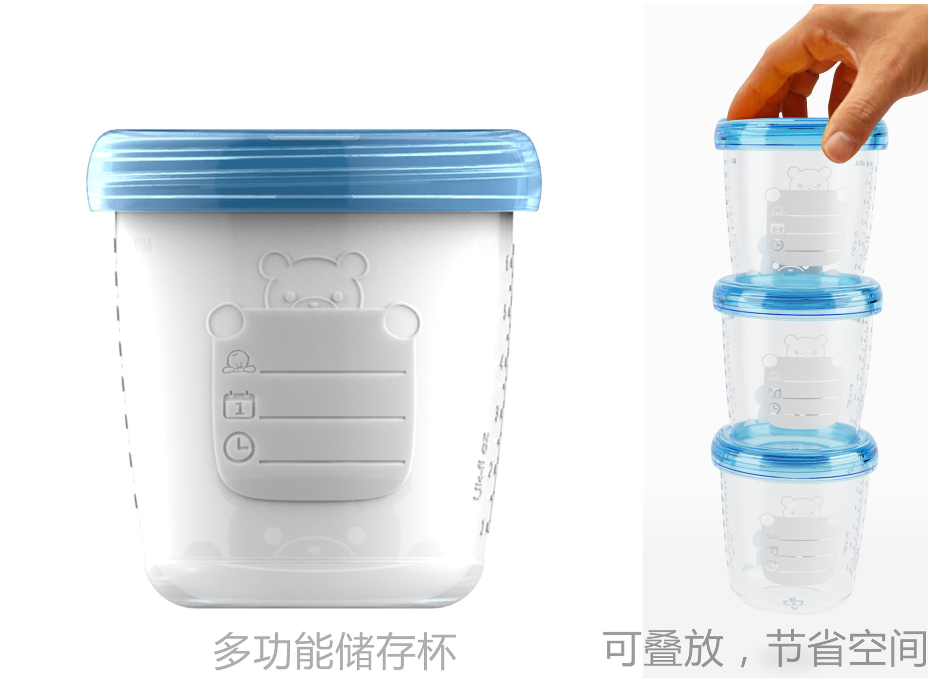 Breast Milk Storage Cup Stackable Breastmilk Bottle Fresh-Keeping Storage Leak-Proof Supplementary Food Cup Can Receive Breast Pump Breast Milk Storage OEM Breast Milk Storage Cup Stackable Breastmilk Bottle Fresh-Keeping Storage Leak-Proof Supplementary Food Cup Can Receive Breast Pump Breast Milk Storage OEM