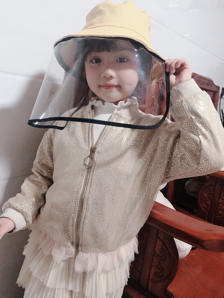 Korean Style Children's Epidemic Prevention Anti-Droplet Anti Spitting Bucket Hat Baby Hat Cotton Protection Bucket Hat Men's and Women's Sun Hats Korean Style Children's Epidemic Prevention Anti-Droplet Anti Spitting Bucket Hat Baby Hat Cotton Protection Bucket Hat Men's and Women's Sun Hats