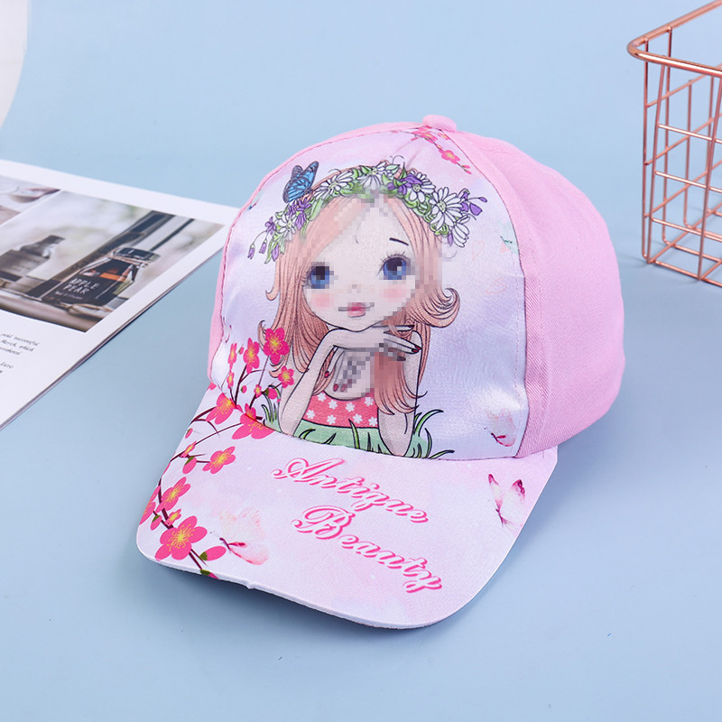 Children's Hat Spring and Autumn Thin Korean Cartoon Baby Hat Boys' Sun-Proof Baseball Cap Girls' Peaked Cap Children's Hat Spring and Autumn Thin Korean Cartoon Baby Hat Boys' Sun-Proof Baseball Cap Girls' Peaked Cap