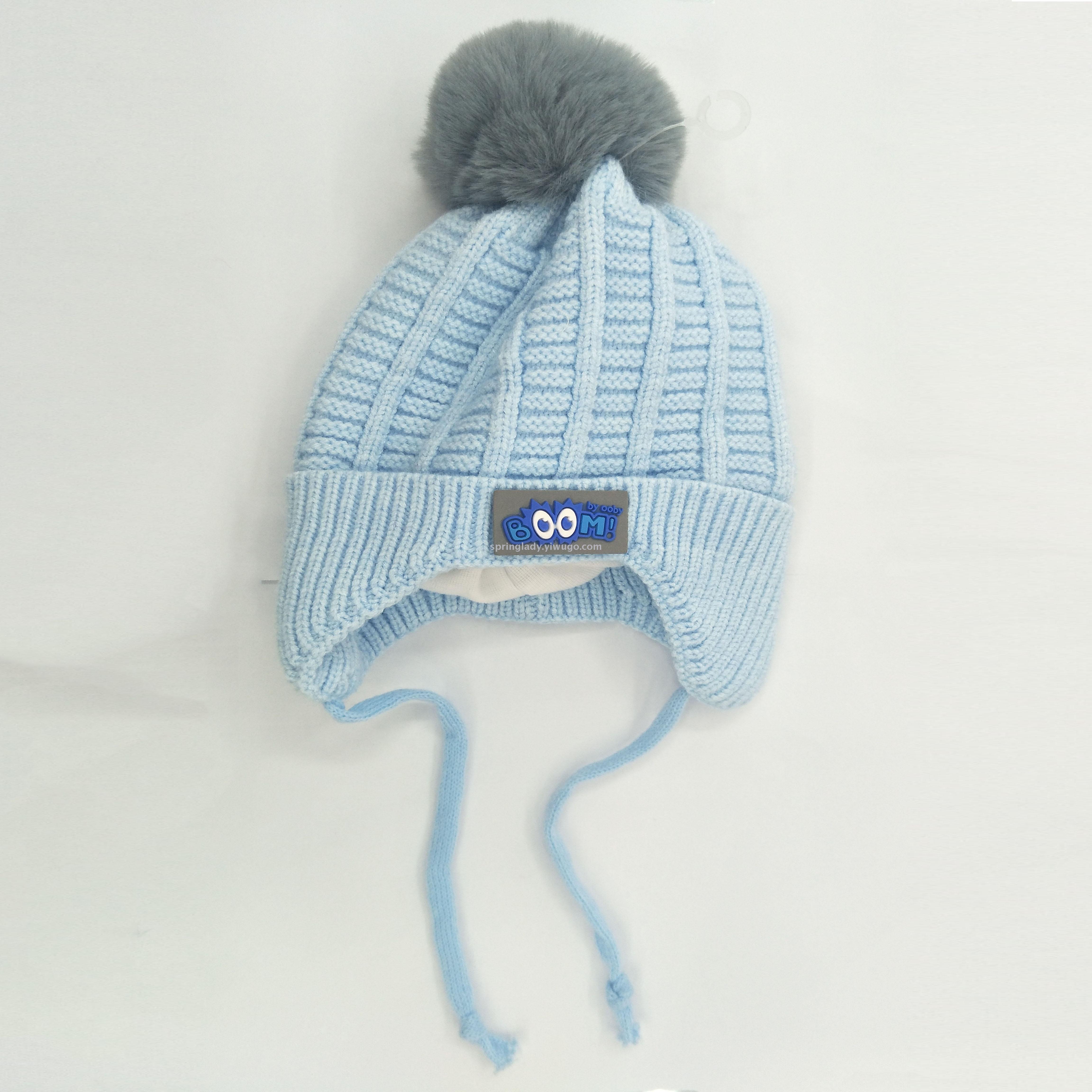 Children's Woolen Cap Baby Hat Autumn and Winter Baby Girl Princess Korean Style Ear Protection Men's and Women's Hats SPRING LADY Children's Woolen Cap Baby Hat Autumn and Winter Baby Girl Princess Korean Style Ear Protection Men's and Women's Hats SPRING LADY