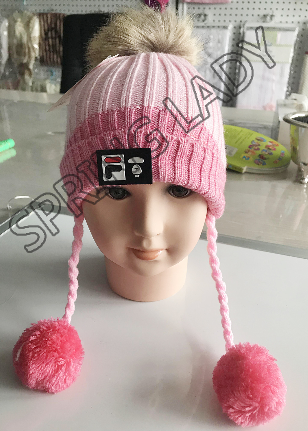Children's Woolen Cap Baby Hat Autumn and Winter Baby Girl Princess Korean Style Ear Protection Men's and Women's Hats SPRING LADY Children's Woolen Cap Baby Hat Autumn and Winter Baby Girl Princess Korean Style Ear Protection Men's and Women's Hats SPRING LADY