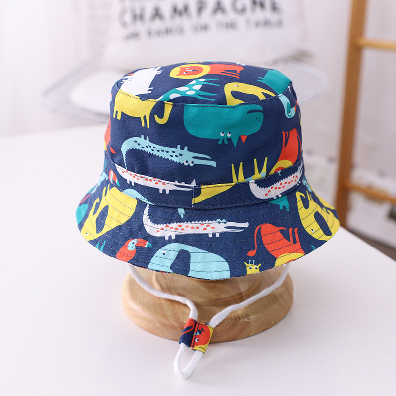 Tiyu 20 Cotton Thin Baby Hat Spring and Summer Hat Animal Pattern Hat Children Windproof Bucket Hat Men and Women Bucket Hat Tiyu 20 Cotton Thin Baby Hat Spring and Summer Hat Animal Pattern Hat Children Windproof Bucket Hat Men and Women Bucket Hat
