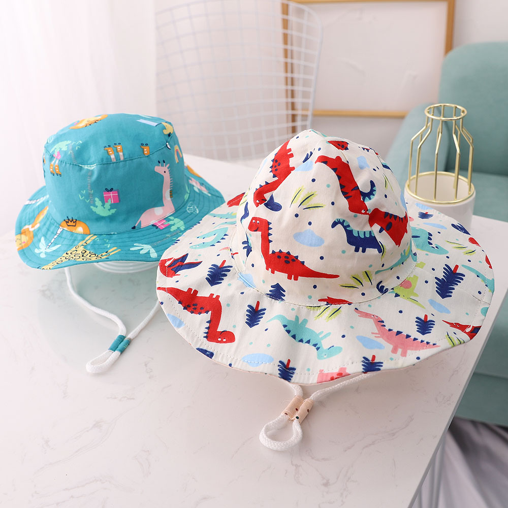 Tiyu 20 Cotton Thin Baby Hat Spring and Summer Hat Animal Pattern Hat Children Windproof Bucket Hat Men and Women Bucket Hat Tiyu 20 Cotton Thin Baby Hat Spring and Summer Hat Animal Pattern Hat Children Windproof Bucket Hat Men and Women Bucket Hat