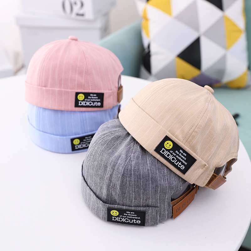 2021new Korean Style Brimless Flanging Chinese Landlord Hat Spring and Summer Thin Children's Skullcap Fashion Baby Hat Fashion 2021new Korean Style Brimless Flanging Chinese Landlord Hat Spring and Summer Thin Children's Skullcap Fashion Baby Hat Fashion