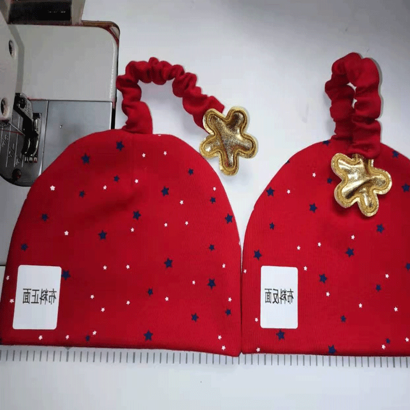 Creative New Baby Hat Red High Elastic Zhuazhou Number One Scholar's Hat Baby Spring Festival Festive Hat Bay Hat Custom Wholesale Creative New Baby Hat Red High Elastic Zhuazhou Number One Scholar's Hat Baby Spring Festival Festive Hat Bay Hat Custom Wholesale
