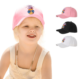 European and American New Ins Cartoon Printing Adjustable Children's Baseball Cap in Stock Wholesale Four Seasons Leisure Baby Hat European and American New Ins Cartoon Printing Adjustable Children's Baseball Cap in Stock Wholesale Four Seasons Leisure Baby Hat