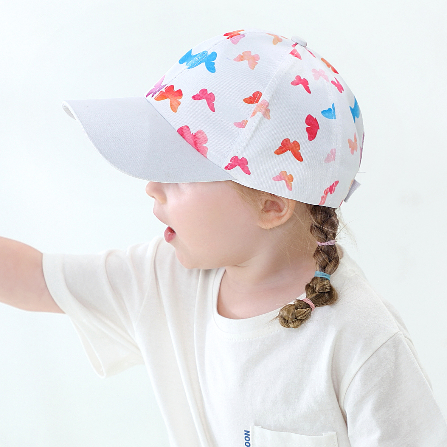 European and American New Ins Cartoon Printing Adjustable Children's Baseball Cap in Stock Wholesale Four Seasons Leisure Baby Hat European and American New Ins Cartoon Printing Adjustable Children's Baseball Cap in Stock Wholesale Four Seasons Leisure Baby Hat
