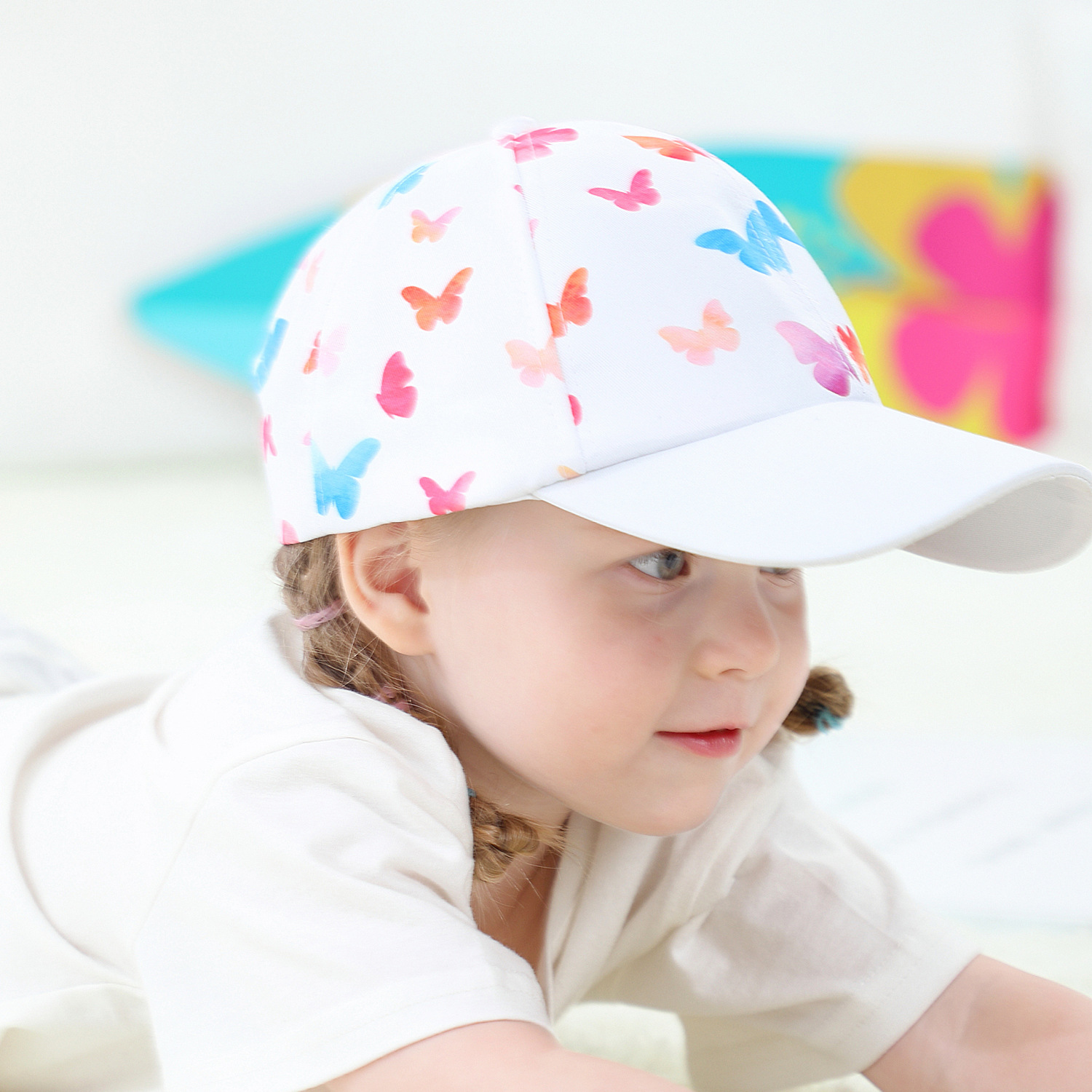 European and American New Ins Cartoon Printing Adjustable Children's Baseball Cap in Stock Wholesale Four Seasons Leisure Baby Hat European and American New Ins Cartoon Printing Adjustable Children's Baseball Cap in Stock Wholesale Four Seasons Leisure Baby Hat