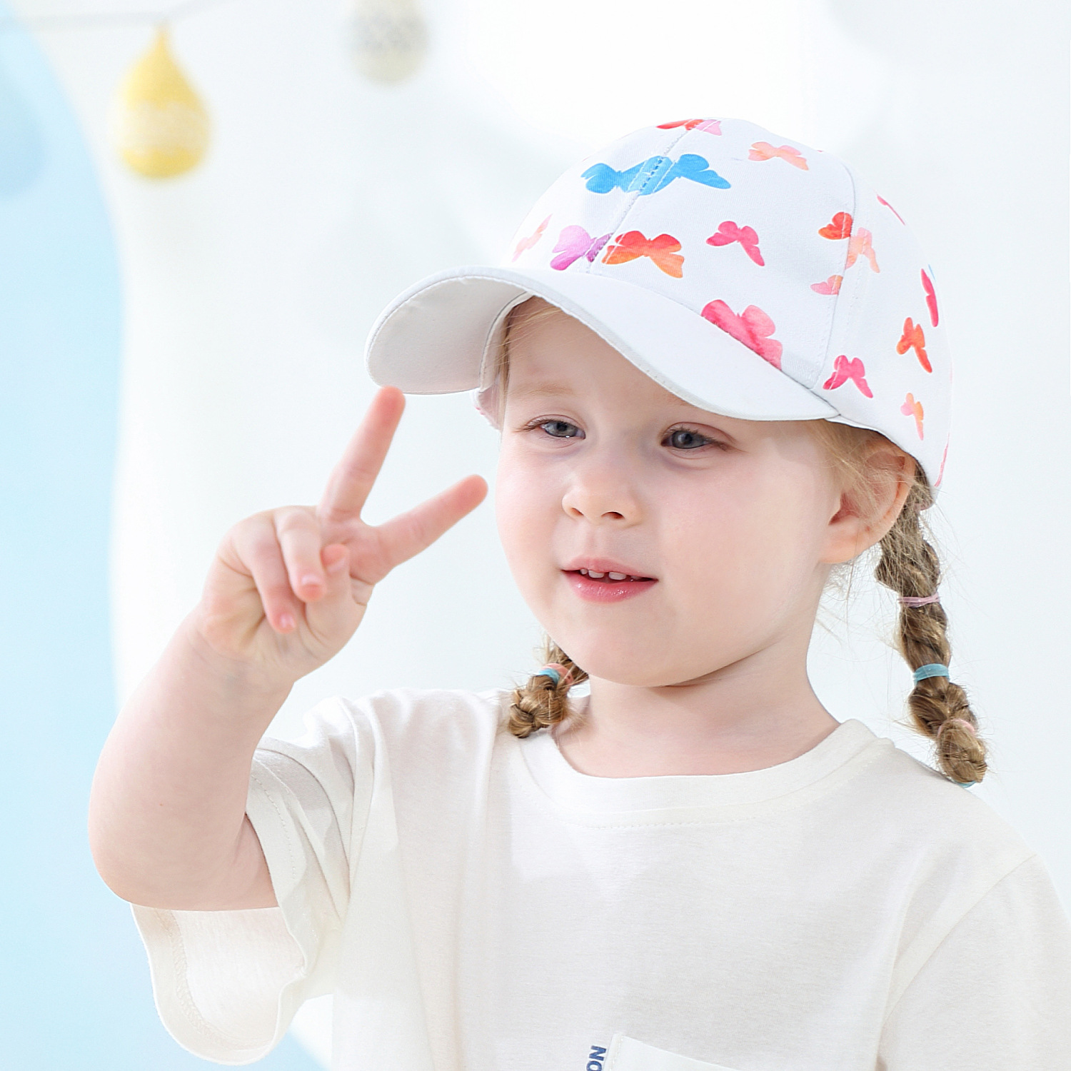 European and American New Ins Cartoon Printing Adjustable Children's Baseball Cap in Stock Wholesale Four Seasons Leisure Baby Hat European and American New Ins Cartoon Printing Adjustable Children's Baseball Cap in Stock Wholesale Four Seasons Leisure Baby Hat