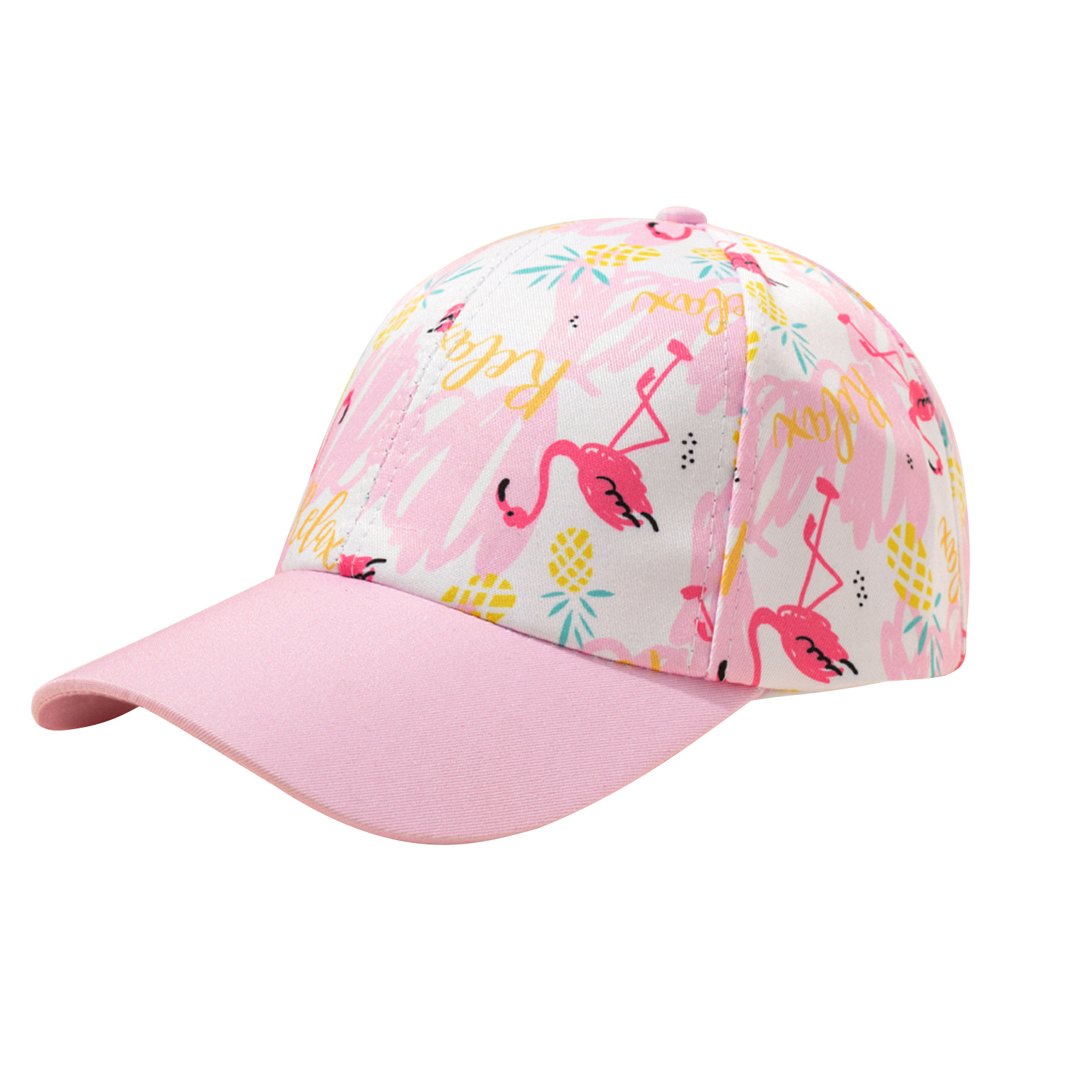 European and American New Ins Cartoon Printing Adjustable Children's Baseball Cap in Stock Wholesale Four Seasons Leisure Baby Hat European and American New Ins Cartoon Printing Adjustable Children's Baseball Cap in Stock Wholesale Four Seasons Leisure Baby Hat