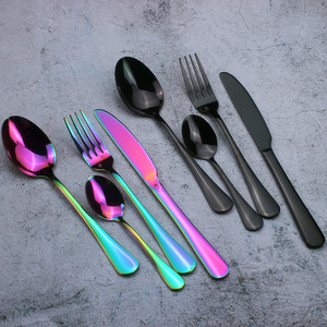 cartoon spoons children's forks spoon Ins lovely handle west cutlery kindergarten rice mouse mother and child store gift
