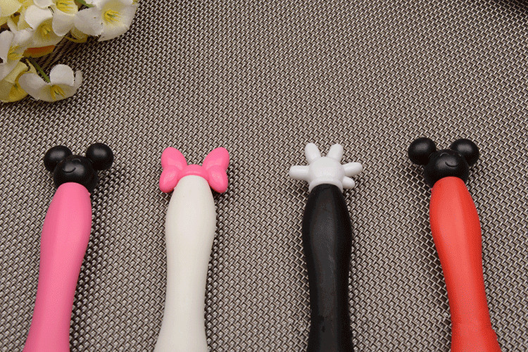 cartoon spoons children's forks spoon Ins lovely handle west cutlery kindergarten rice mouse mother and child store gift