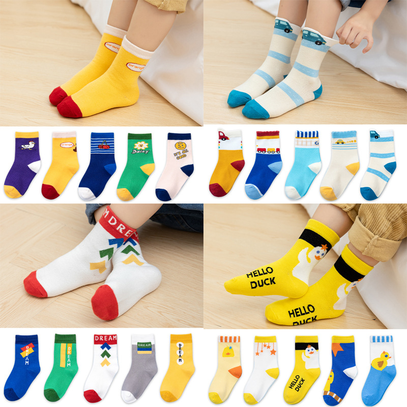 Children&#039;s Socks Children&#039;s Socks Cotton Wholesale Autumn and Winter Children&#039;s Socks Boys Girls&#039; Stockings Baby and Infant Socks Spring and Autumn Kid&#039;s Socks Children&#039;s Socks