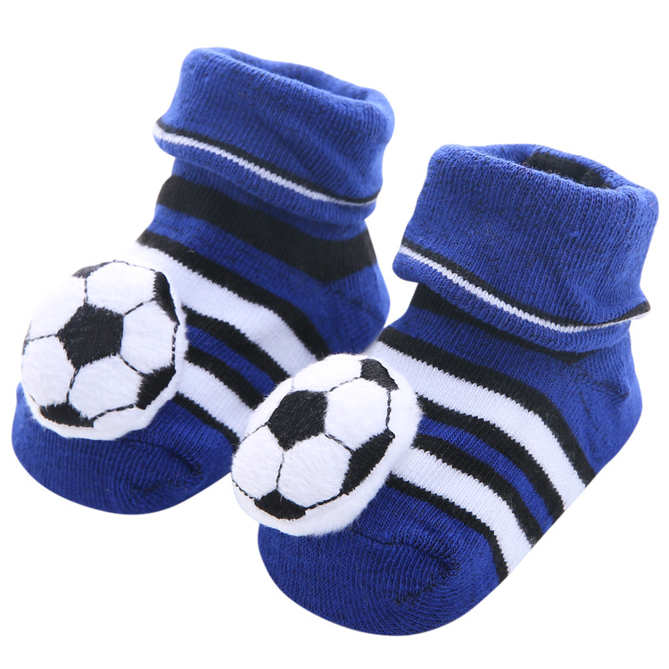 [40 Models Can Be Picked] Cartoon Non-Slip Floor Baby and Infant Socks Foreign Trade Doll Three-Dimensional Children&#039;s Socks