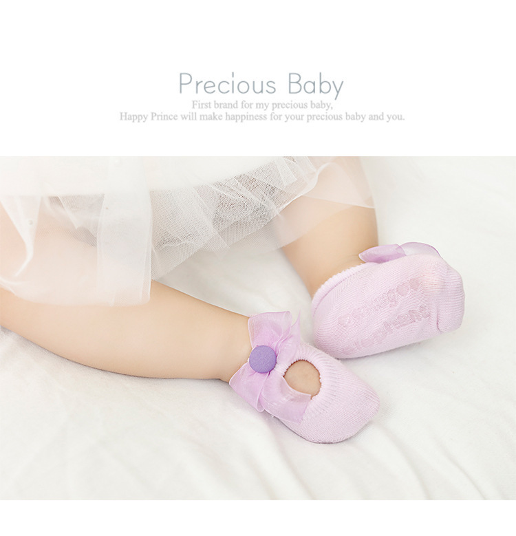 Spring and Autumn Hollow Flower Hole Baby Floor Socks Glue Dispensing Non-Slip Infant Socks Lace Bow Children's Socks Spring and Autumn Hollow Flower Hole Baby Floor Socks Glue Dispensing Non-Slip Infant Socks Lace Bow Children's Socks