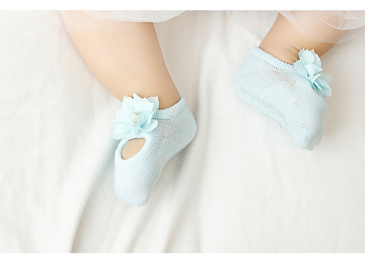 Spring and Autumn Hollow Flower Hole Baby Floor Socks Glue Dispensing Non-Slip Infant Socks Lace Bow Children's Socks Spring and Autumn Hollow Flower Hole Baby Floor Socks Glue Dispensing Non-Slip Infant Socks Lace Bow Children's Socks