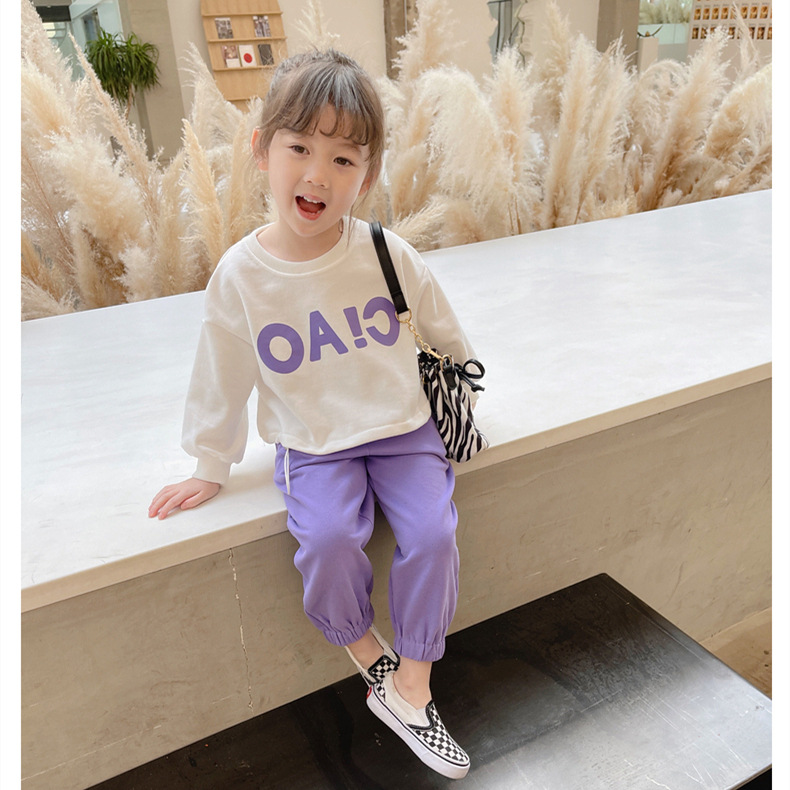 Girls' Autumn Set 2021 New Korean Style Trendy Spring and Autumn Children's Online Red Two-Piece Set Baby Clothes Fashion Girls' Autumn Set 2021 New Korean Style Trendy Spring and Autumn Children's Online Red Two-Piece Set Baby Clothes Fashion