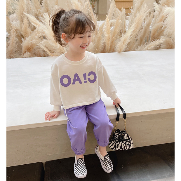 Girls' Autumn Set 2021 New Korean Style Trendy Spring and Autumn Children's Online Red Two-Piece Set Baby Clothes Fashion Girls' Autumn Set 2021 New Korean Style Trendy Spring and Autumn Children's Online Red Two-Piece Set Baby Clothes Fashion