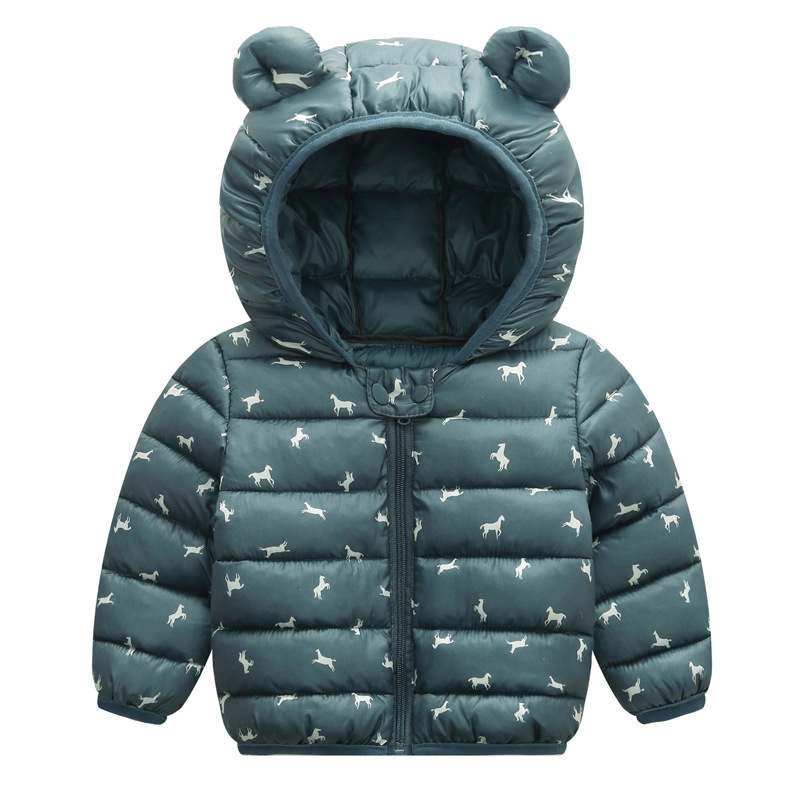 New Winter Clothes Children&#039;s Lightweight Cotton-Padded Jacket Children&#039;s down Cotton-Padded Coat Boys&#039; and Girls&#039; Coat Baby Clothes Baby Quilt Coat