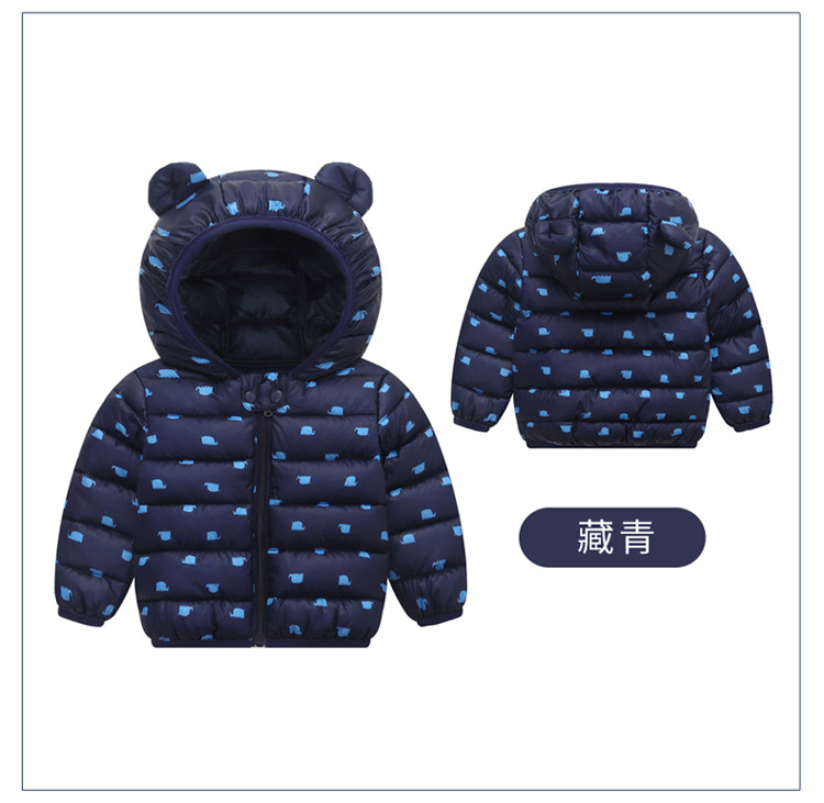 New Winter Clothes Children's Lightweight Cotton-Padded Jacket Children's down Cotton-Padded Coat Boys' and Girls' Coat Baby Clothes Baby Quilt Coat