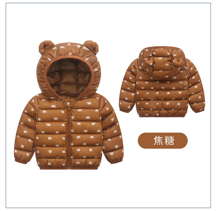 New Winter Clothes Children's Lightweight Cotton-Padded Jacket Children's down Cotton-Padded Coat Boys' and Girls' Coat Baby Clothes Baby Quilt Coat