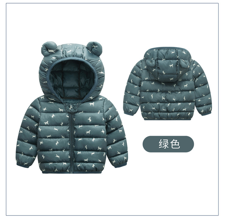 New Winter Clothes Children's Lightweight Cotton-Padded Jacket Children's down Cotton-Padded Coat Boys' and Girls' Coat Baby Clothes Baby Quilt Coat