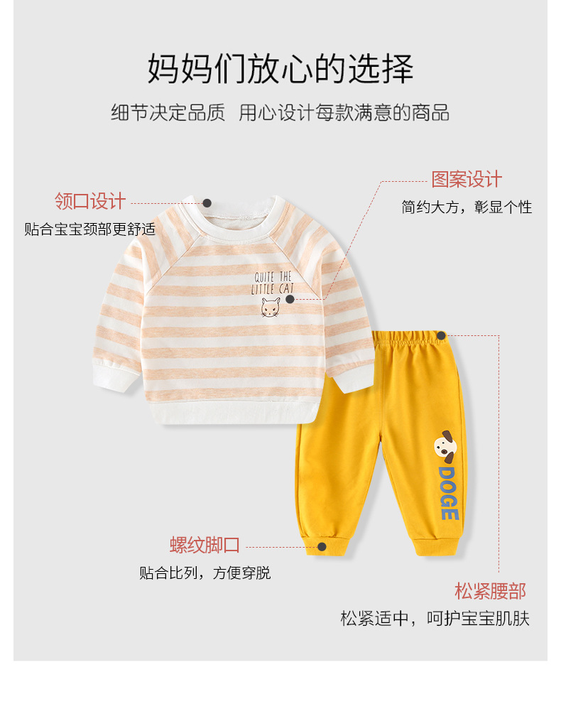 Children's Sweatshirt Suit Spring and Autumn Korean Style Fashionable Long Sleeve Sports Pants Boys' Girls Outer Wear Baby Clothes Two-Piece Suit Children's Sweatshirt Suit Spring and Autumn Korean Style Fashionable Long Sleeve Sports Pants Boys' Girls Outer Wear Baby Clothes Two-Piece Suit