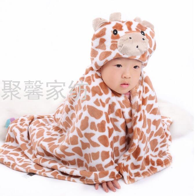 Children&#039;s Cloak Cloak Baby Autumn and Winter Baby&#039;s Blanket Hug Blanket Baby Gro-Bag Quilt Infant Spring and Summer Air Conditioning Blanket Cover Blanket