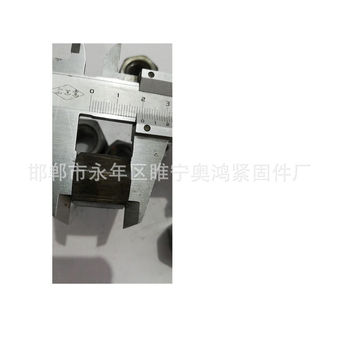 In Stock Wholesale High Strength Nuts Reinforced Nut Lengthened Nut Natural Color Screw Nut National Standard Hexagon Nut