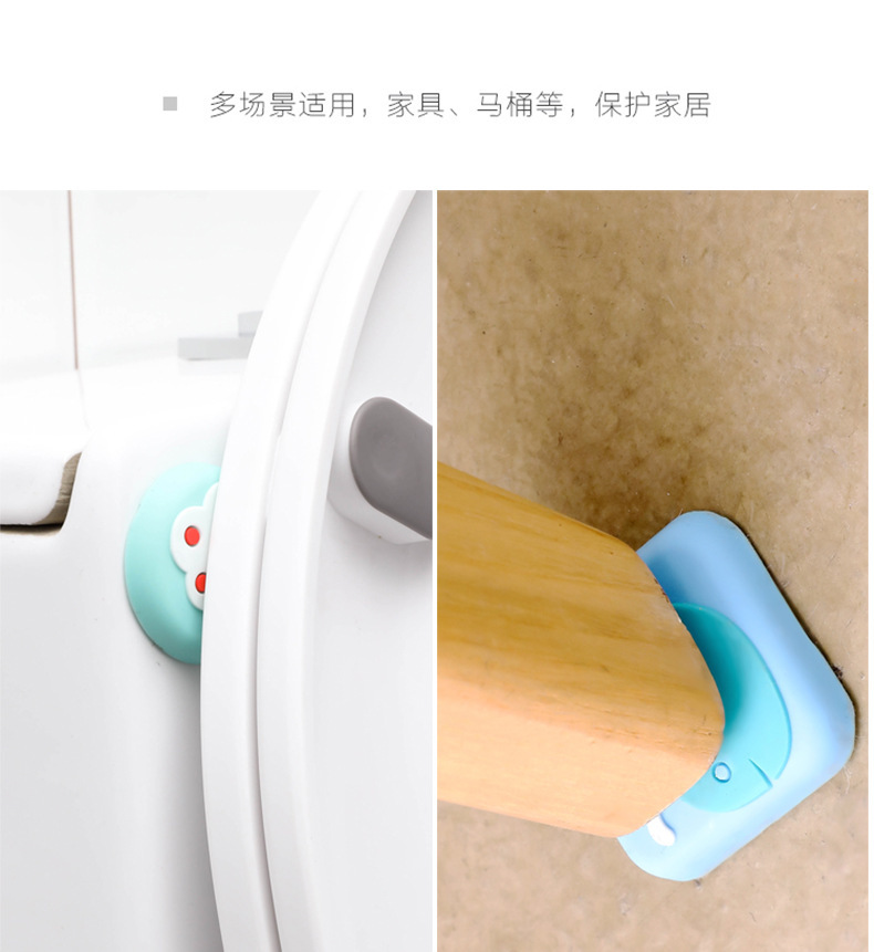 Door Handle Crash Pad Behind The Door Silicone Mute Anti-Door Collision Door Stop Thickened Refrigerator Collision Sticker Behind The Door Crashproof Pad Door Handle Crash Pad Behind The Door Silicone Mute Anti-Door Collision Door Stop Thickened Refrigerator Collision Sticker Behind The Door Crashproof Pad